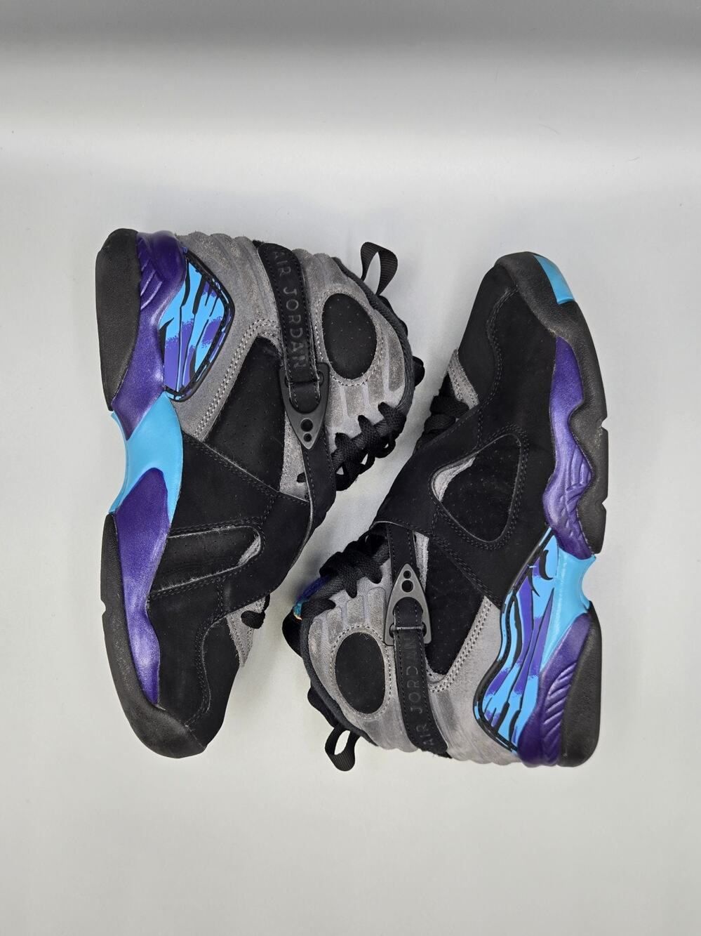Size 6 (GS) - Jordan 8 Retro 2015 Mid Aqua